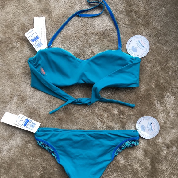 Maaji bikini NWT, bandeau top & cheeky bottoms. - Picture 2 of 6